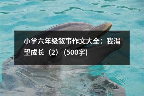 小學(xué)六年級(jí)敘事作文大全：我渴望成長(zhǎng)（2） (500字)