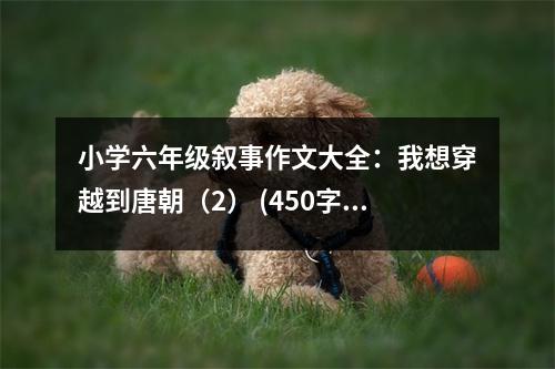 小學(xué)六年級(jí)敘事作文大全：我想穿越到唐朝（2） (450字)