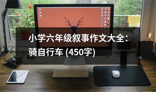 小學(xué)六年級(jí)敘事作文大全：騎自行車 (450字)