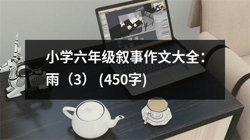 小學六年級敘事作文大全：雨（3） (450字)