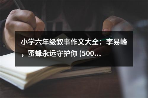 小學(xué)六年級敘事作文大全：李易峰，蜜蜂永遠(yuǎn)守護(hù)你 (500字)