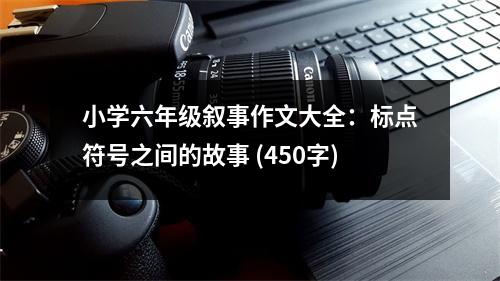 小學(xué)六年級敘事作文大全：標(biāo)點符號之間的故事 (450字)