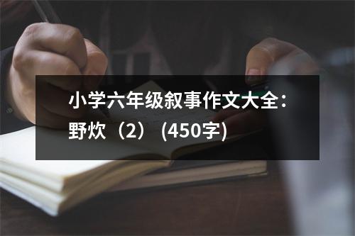 小學(xué)六年級(jí)敘事作文大全：野炊（2） (450字)