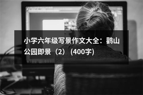 小學(xué)六年級寫景作文大全：鸛山公園即景（2） (400字)