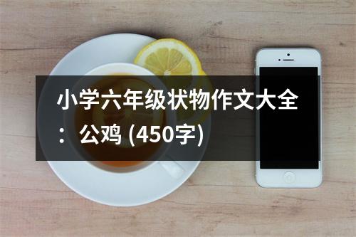 小學(xué)六年級狀物作文大全：公雞 (450字)