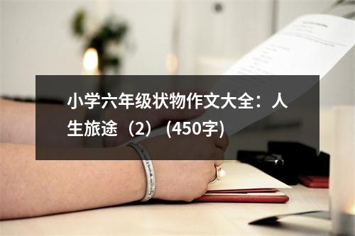 小學(xué)六年級狀物作文大全：人生旅途（2） (450字)