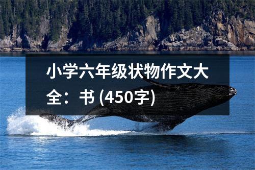 小學(xué)六年級狀物作文大全：書 (450字)