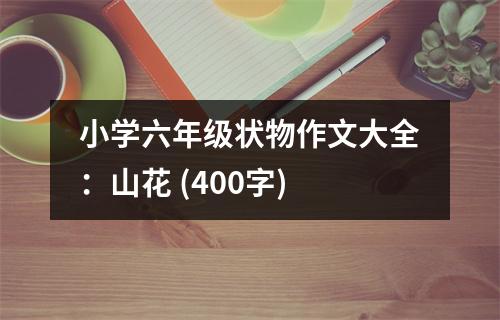 小學(xué)六年級(jí)狀物作文大全：山花 (400字)