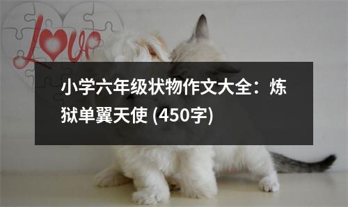 小學六年級狀物作文大全：煉獄單翼天使 (450字)