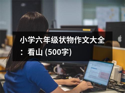 小學六年級狀物作文大全：看山 (500字)