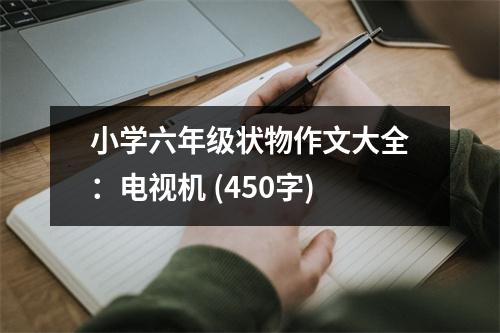 小學(xué)六年級狀物作文大全：電視機(jī) (450字)