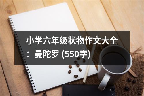 小學(xué)六年級(jí)狀物作文大全：曼陀羅 (550字)