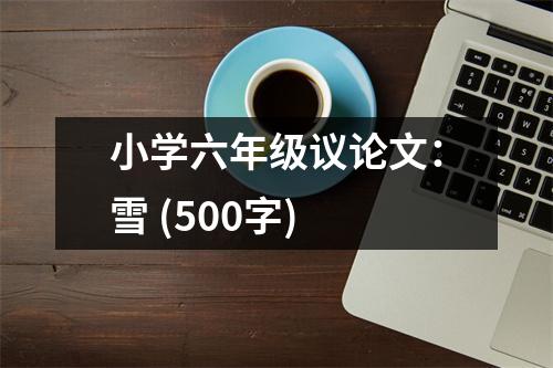 小學(xué)六年級(jí)議論文：雪 (500字)
