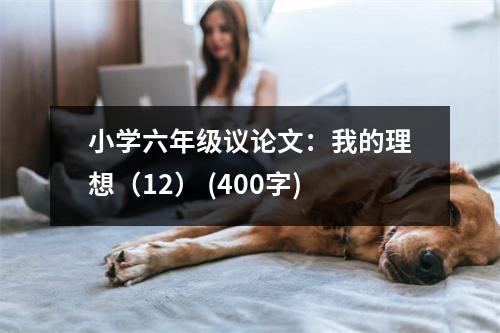小學(xué)六年級(jí)議論文：我的理想（12） (400字)