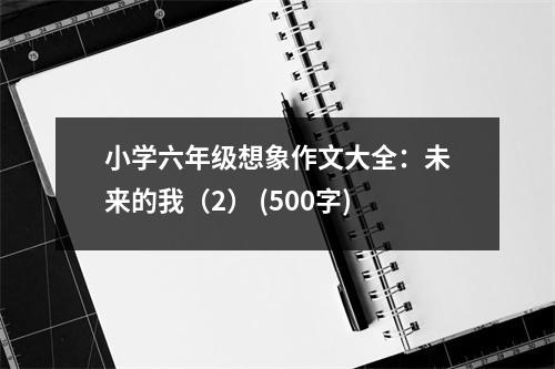 小學(xué)六年級想象作文大全：未來的我（2） (500字)