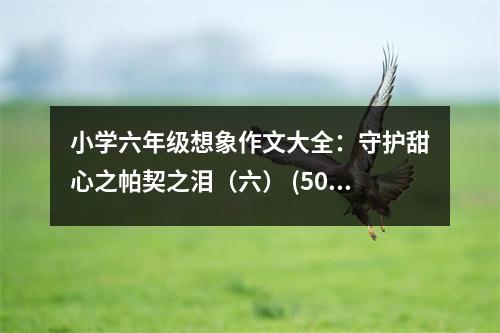 小學(xué)六年級想象作文大全：守護(hù)甜心之帕契之淚（六） (500字)