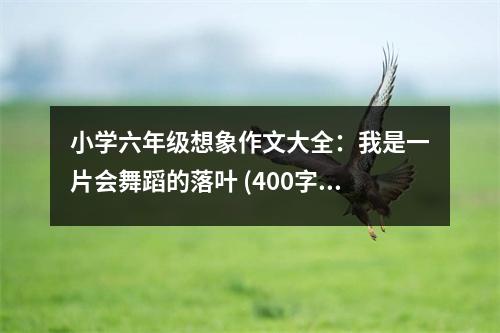 小學(xué)六年級想象作文大全：我是一片會舞蹈的落葉 (400字)