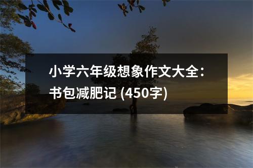 小學六年級想象作文大全：書包減肥記 (450字)