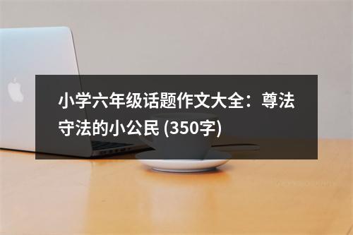 小學(xué)六年級話題作文大全：尊法守法的小公民 (350字)