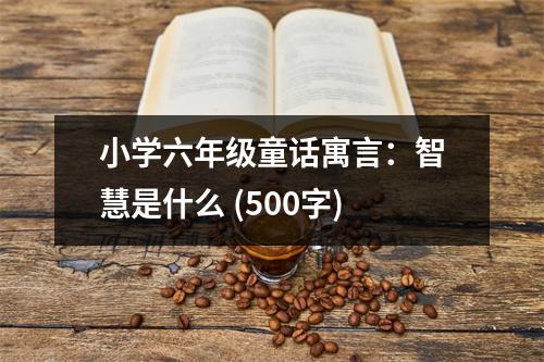 小學(xué)六年級(jí)童話(huà)寓言：智慧是什么 (500字)