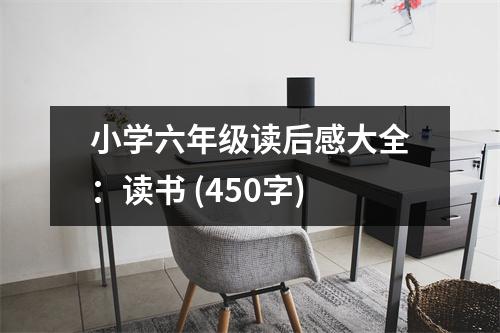 小學六年級讀后感大全：讀書 (450字)