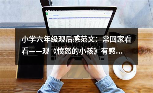 小學(xué)六年級觀后感范文：?；丶铱纯础^《憤怒的小孩》有感 (450字)