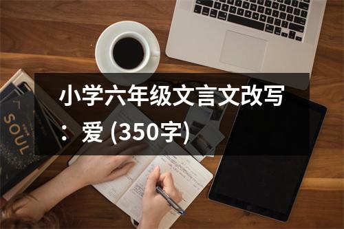 小學(xué)六年級(jí)文言文改寫：愛(ài) (350字)