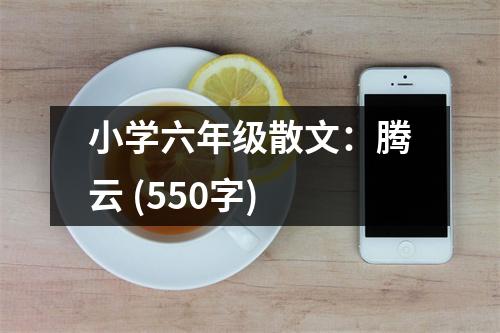 小學(xué)六年級(jí)散文：騰云 (550字)