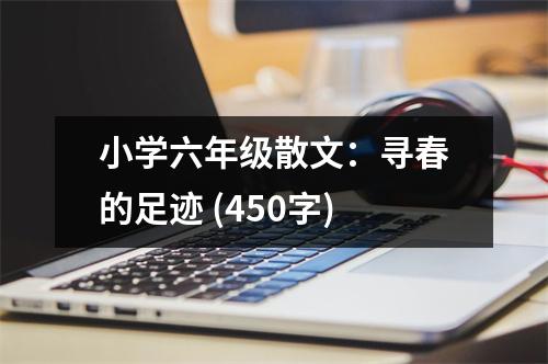 小學(xué)六年級(jí)散文：尋春的足跡 (450字)