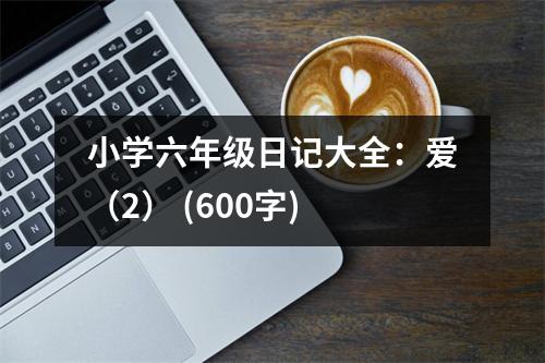 小學(xué)六年級(jí)日記大全：愛(ài)（2） (600字)