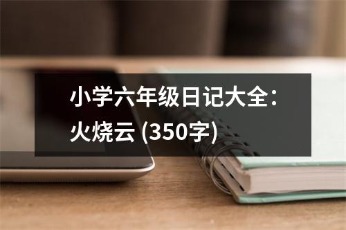 小學(xué)六年級(jí)日記大全：火燒云 (350字)