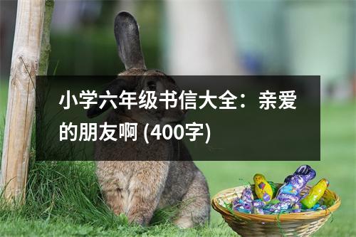 小學(xué)六年級(jí)書信大全：親愛的朋友啊 (400字)