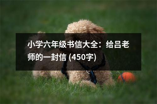 小學(xué)六年級(jí)書信大全：給呂老師的一封信 (450字)