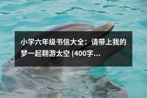 小學(xué)六年級(jí)書(shū)信大全：請(qǐng)帶上我的夢(mèng)一起翱游太空 (400字)