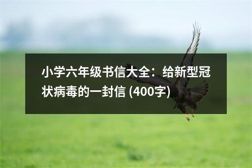小學(xué)六年級書信大全：給新型冠狀病毒的一封信 (400字)