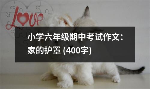 小學(xué)六年級(jí)期中考試作文：家的護(hù)罩 (400字)
