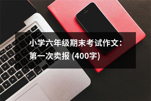 小學(xué)六年級(jí)期末考試作文：第一次賣報(bào) (400字)