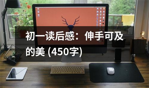 初一讀后感：伸手可及的美 (450字)