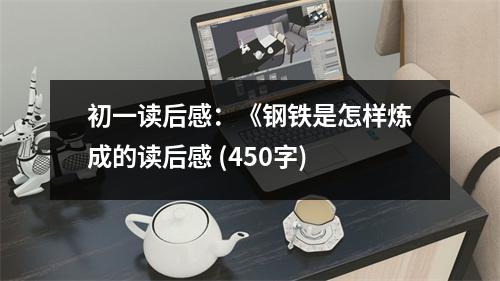 初一讀后感：《鋼鐵是怎樣煉成的讀后感 (450字)