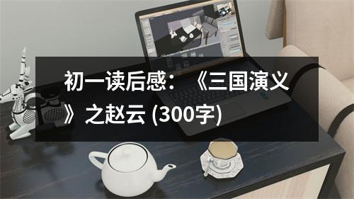 初一讀后感：《三國演義》之趙云 (300字)
