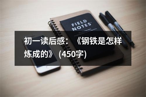 初一讀后感：《鋼鐵是怎樣煉成的》 (450字)