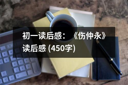 初一讀后感：《傷仲永》讀后感 (450字)