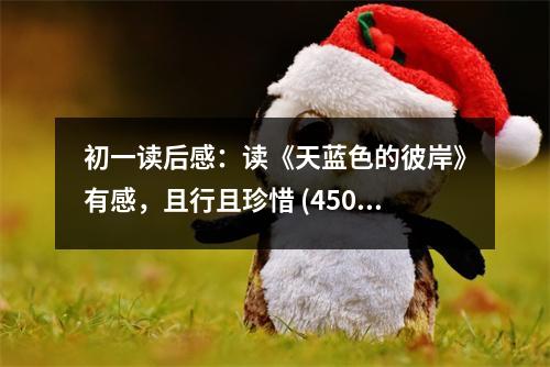 初一讀后感：讀《天藍(lán)色的彼岸》有感，且行且珍惜 (450字)