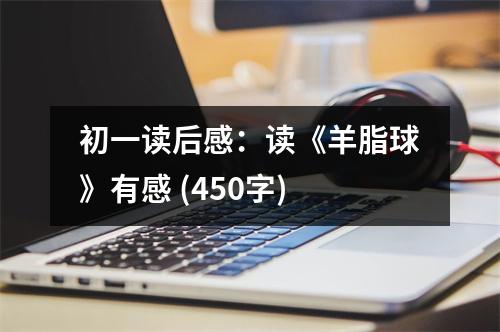 初一讀后感：讀《羊脂球》有感 (450字)
