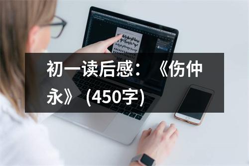 初一讀后感：《傷仲永》 (450字)