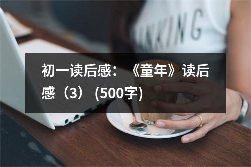 初一讀后感：《童年》讀后感（3） (500字)