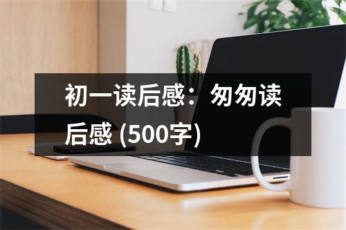 初一讀后感：匆匆讀后感 (500字)