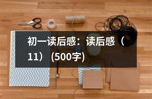 初一讀后感：讀后感（11） (500字)