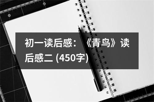 初一讀后感：《青鳥》讀后感二 (450字)