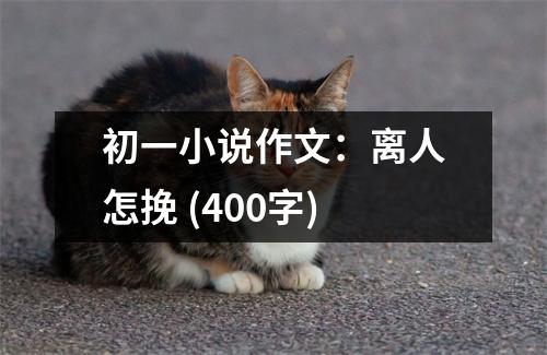 初一小說作文：離人怎挽 (400字)
